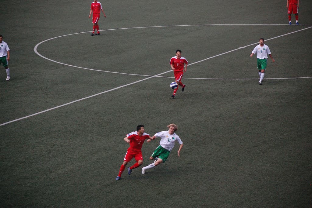 Korea DPR vs. Turkmenistan.