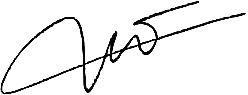 Signature Purbaya Yudhi Sadewa